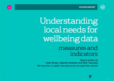 Understanding Local Wellbeing Indicators Project Report